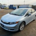 LHD 2012 HONDA CIVIC 1.8 PETROL AUTO LEFT HAND DRIVE DAMAGED SALVAGE UNRECORDED