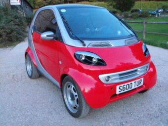 LHD Smart ForTwo Rolling Chassis eng out/damaged Spares or Repair Breaking