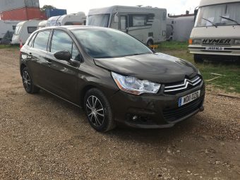 LHD 2011 CITROEN C4 DIESEL BROWN LEFT HAND DRIVE SALVAGE DAMAGED REPAIR